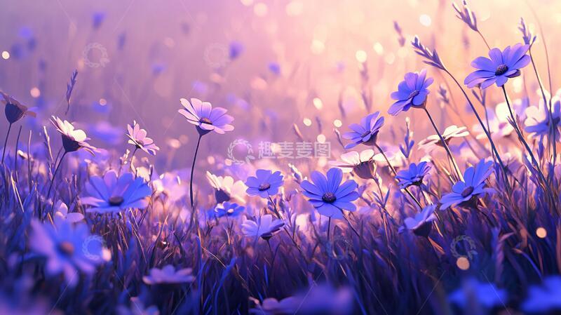 高清大图下载【趣麦麦图】唯美野花背景
