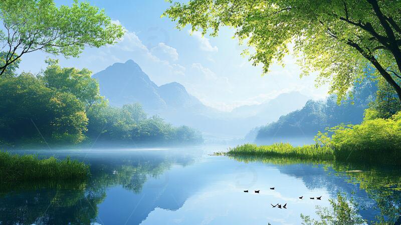 高清大图下载【趣麦麦图】高清宽幅山水风光8