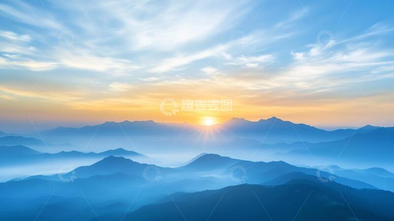 高清大图下载【趣麦麦图】高清旭日东升7