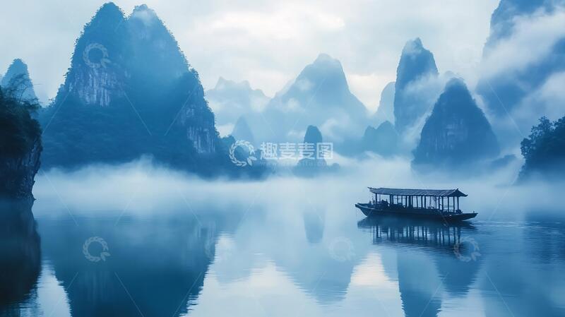 高清大图下载【趣麦麦图】唯美漓江风光7