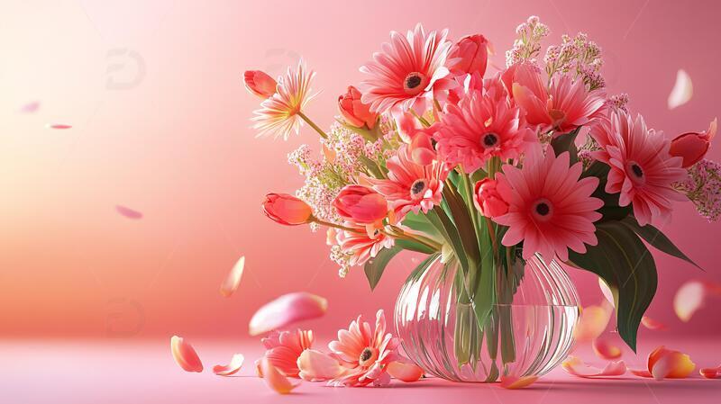 高清大图下载【趣麦麦图】立体唯美花卉11