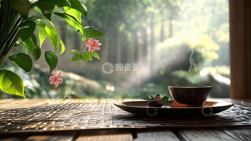 高清大图下载【趣麦麦图】禅意禅境茶杯茶壶茶艺3