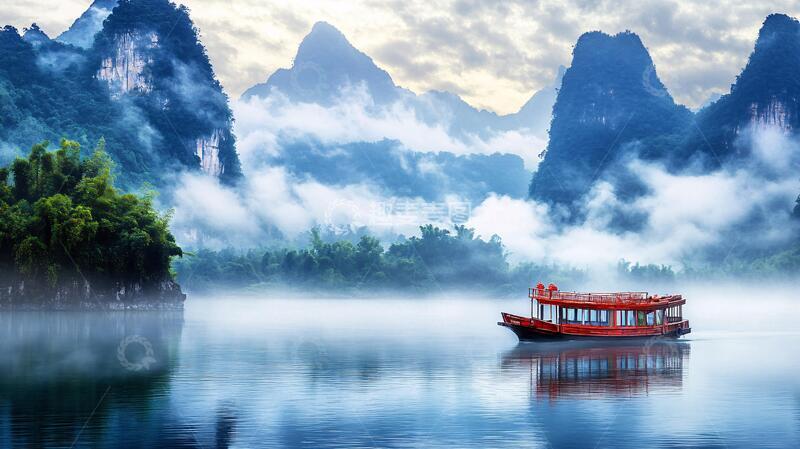 高清大图下载【趣麦麦图】唯美漓江风光10
