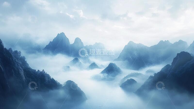 高清大图下载【趣麦麦图】大气高清意境山水4