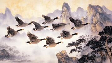 二十四节气山水画3