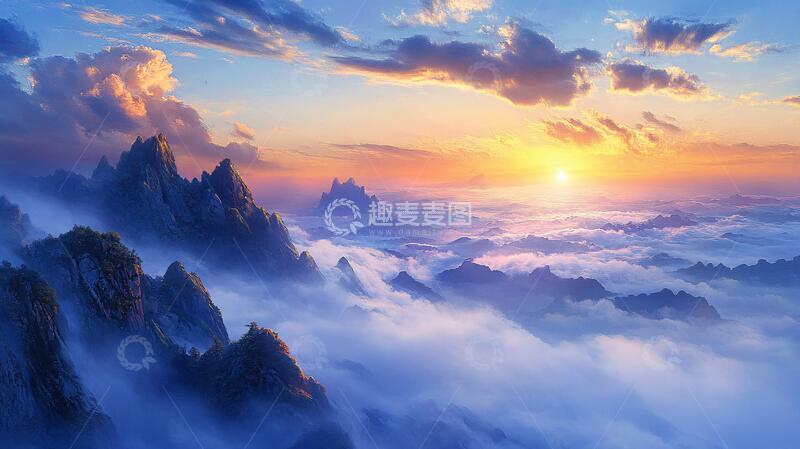 高清大图下载【趣麦麦图】大气高清意境山水3