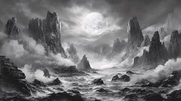 神话风格背景图