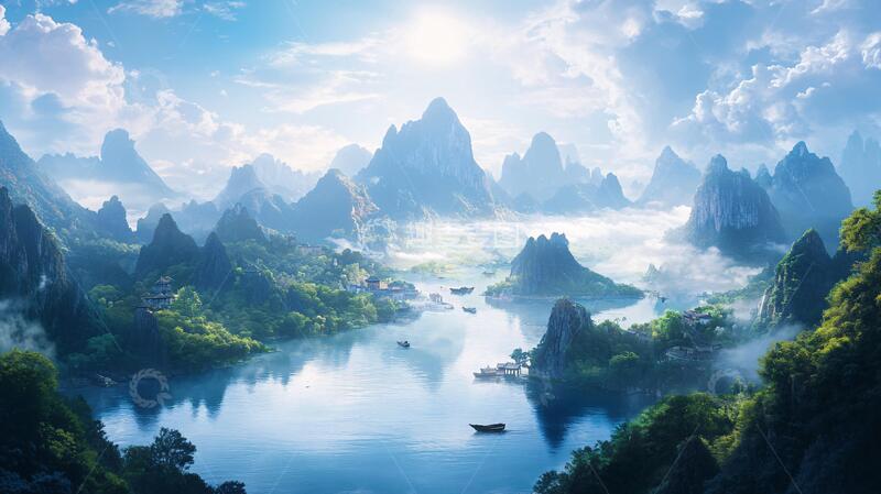 高清大图下载【趣麦麦图】高清宽幅山水风光6