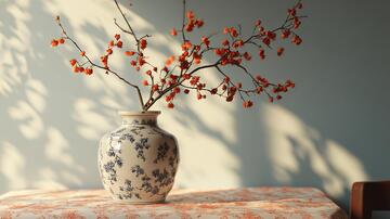 红枸杞插花插花摆件枸杞