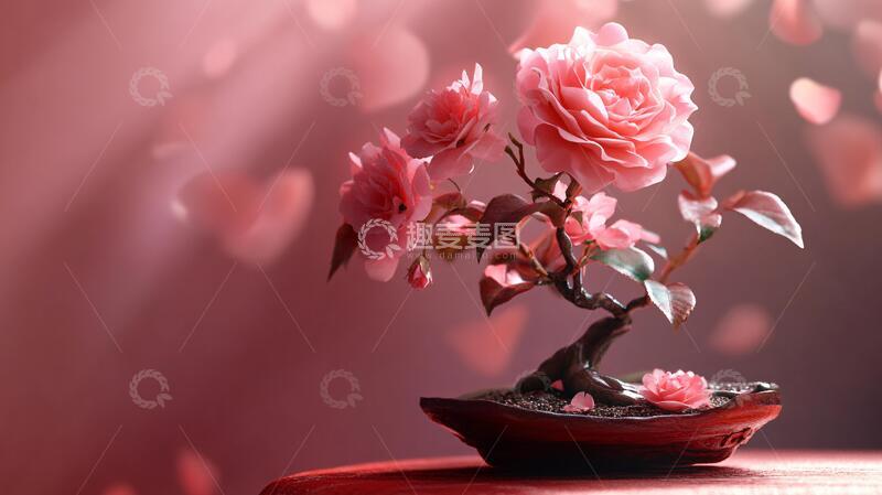 高清大图下载【趣麦麦图】立体唯美花卉8