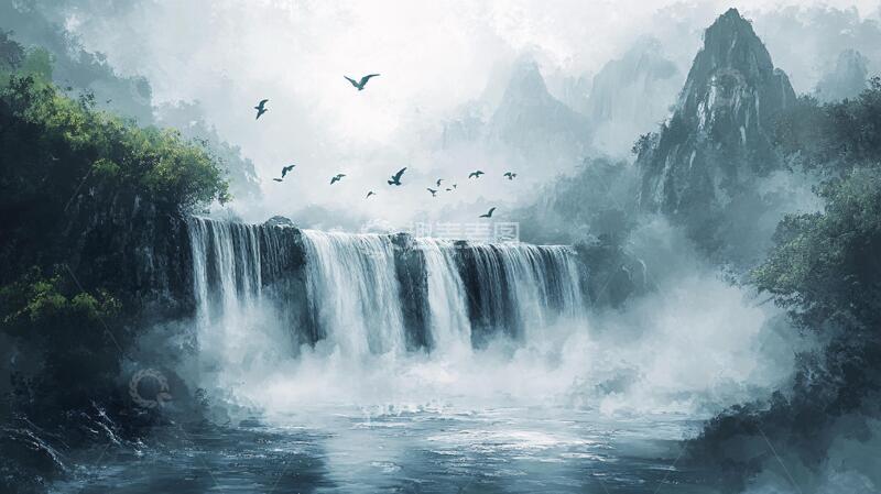 高清大图下载【趣麦麦图】高清古风山水4