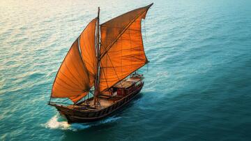 古帆船高清帆船航海古风