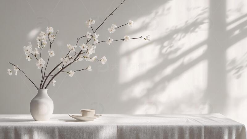 腊梅插花插花光影腊梅