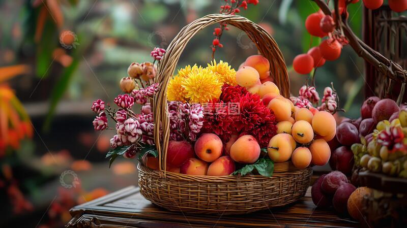 高清大图下载【趣麦麦图】秋天硕果累累