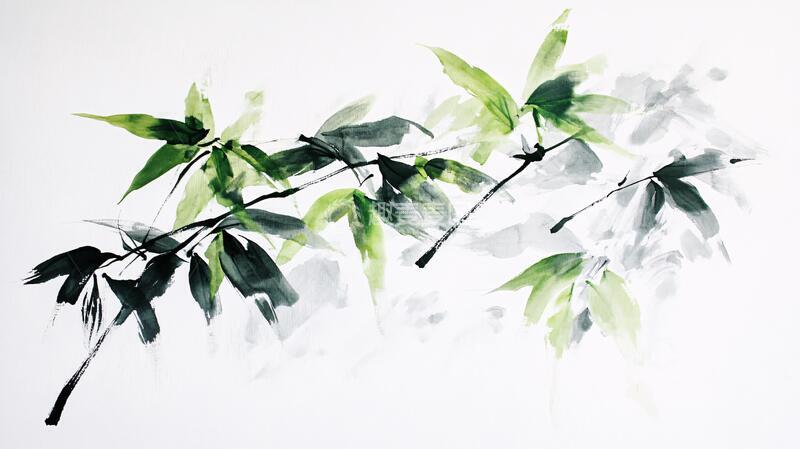 高清大图下载【趣麦麦图】树枝树叶艺术画