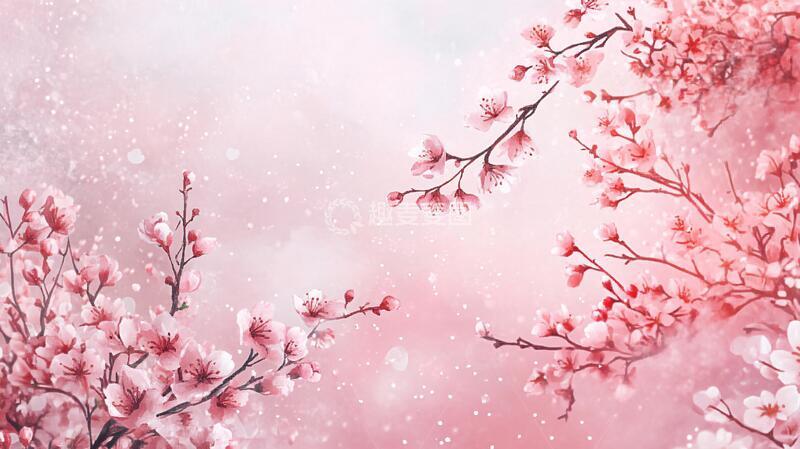 高清大图下载【趣麦麦图】唯美梦幻梅花林2