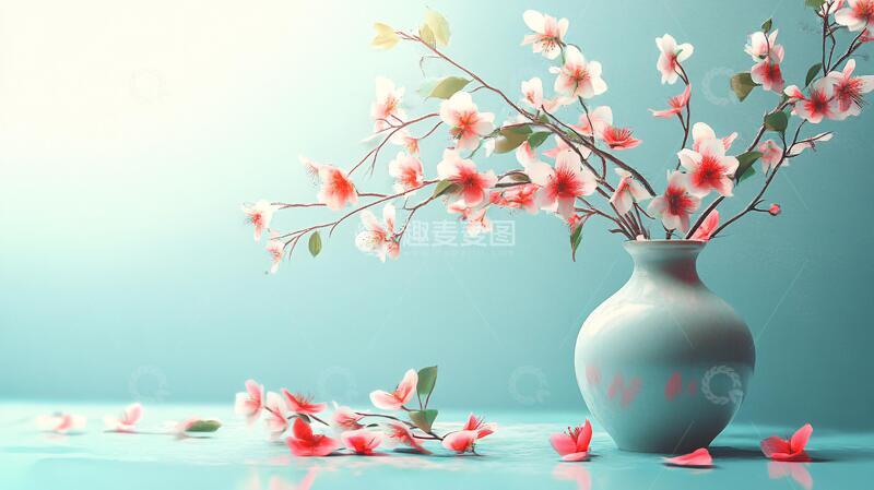 高清大图下载【趣麦麦图】唯美花卉花瓶1