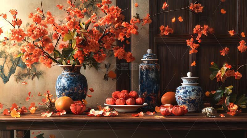 中式场景场景中式布置