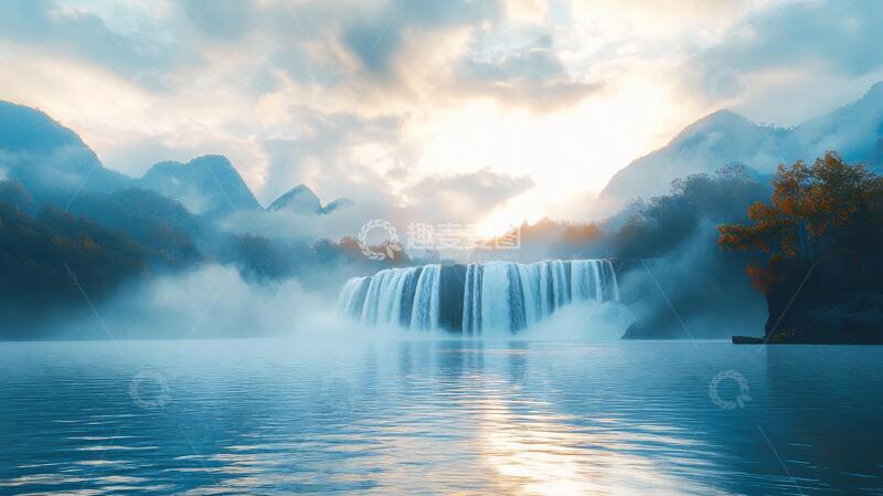 高清大图下载【趣麦麦图】唯美山水壁纸1