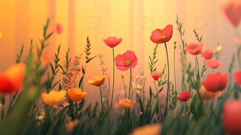 高清大图下载【趣麦麦图】大气花卉场景12