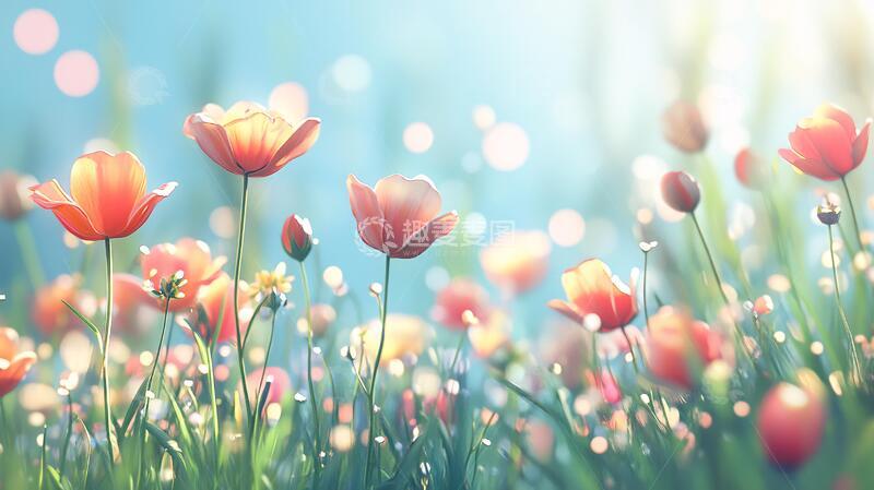 高清大图下载【趣麦麦图】梦幻花草植物1