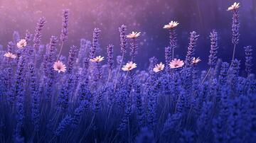 梦幻的花草梦幻花草背景