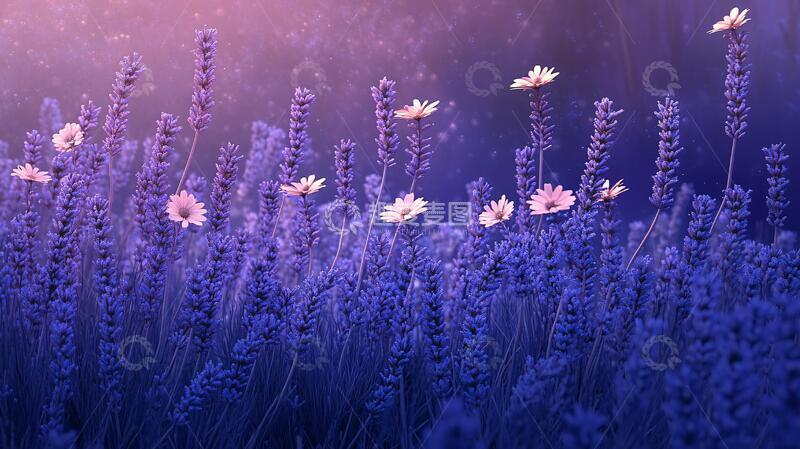 高清大图下载【趣麦麦图】梦幻的花草梦幻花草背景