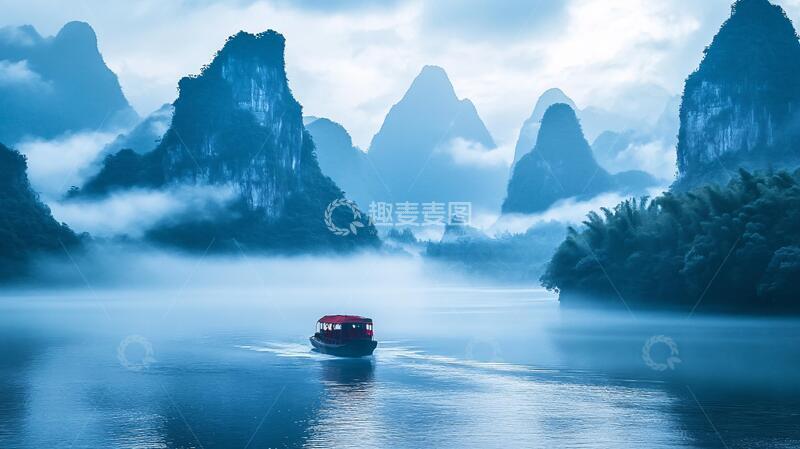 高清大图下载【趣麦麦图】唯美漓江风光5