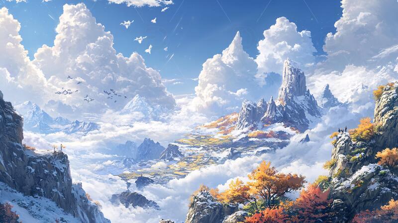 高清大图下载【趣麦麦图】风景原画场景原画壁纸