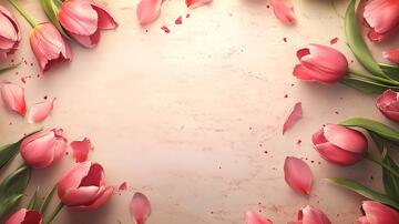 立体框框郁金香