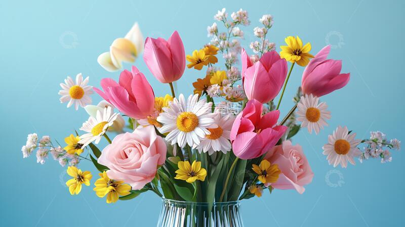 高清大图下载【趣麦麦图】立体唯美花卉3