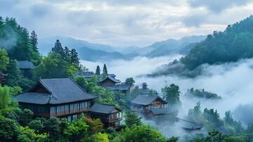 云雾禅院云雾仙境人家