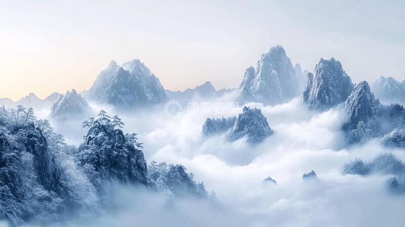 高清大图下载【趣麦麦图】大气高清意境山水1