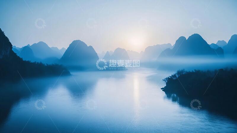 高清大图下载【趣麦麦图】唯美漓江风光14
