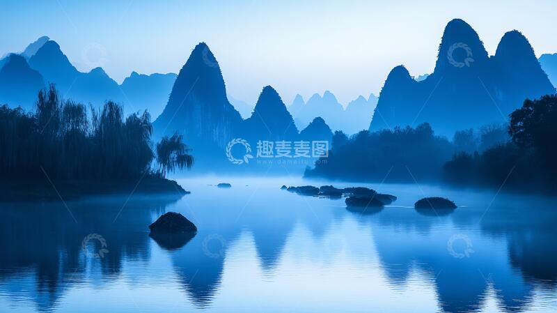 高清大图下载【趣麦麦图】唯美漓江风光15