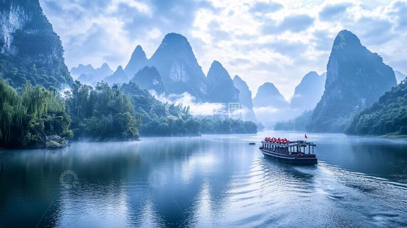 高清大图下载【趣麦麦图】唯美漓江风光13