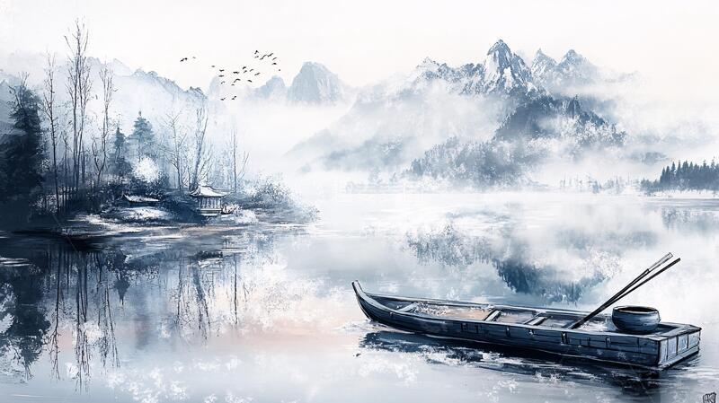 高清大图下载【趣麦麦图】大气高清意境山水10