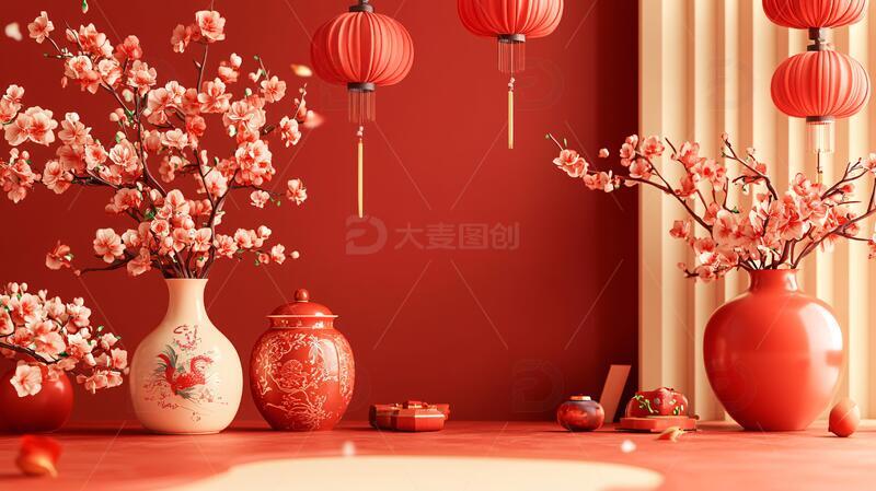 春节氛围陈设4