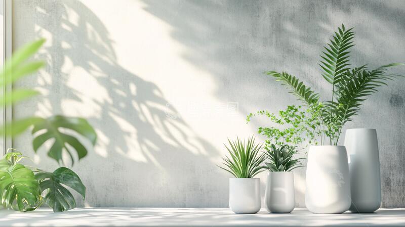高清大图下载【趣麦麦图】室内植物端景5
