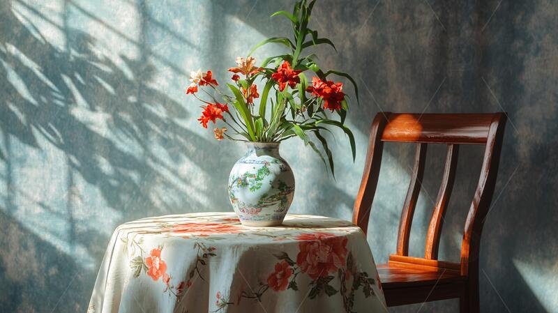 家居光影小景花瓶家居