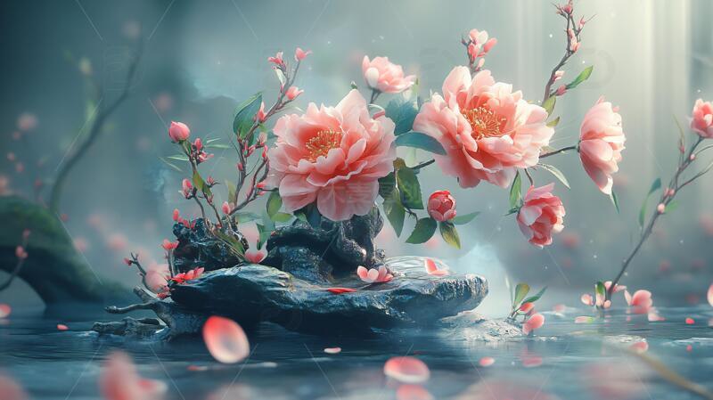 高清大图下载【趣麦麦图】大气花卉场景47