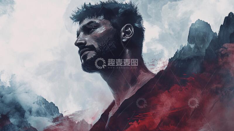 高清大图下载【趣麦麦图】4k壁纸插画壁纸数字