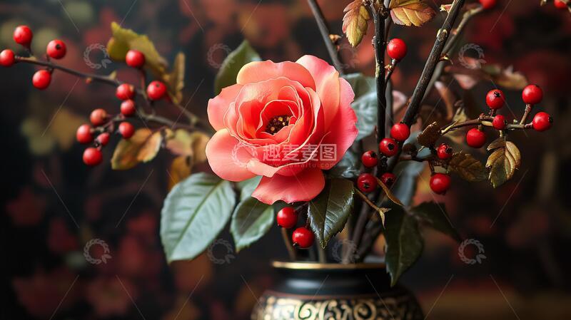 高清大图下载【趣麦麦图】立体唯美花卉22