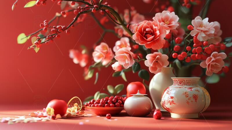 喜庆氛围渲染21