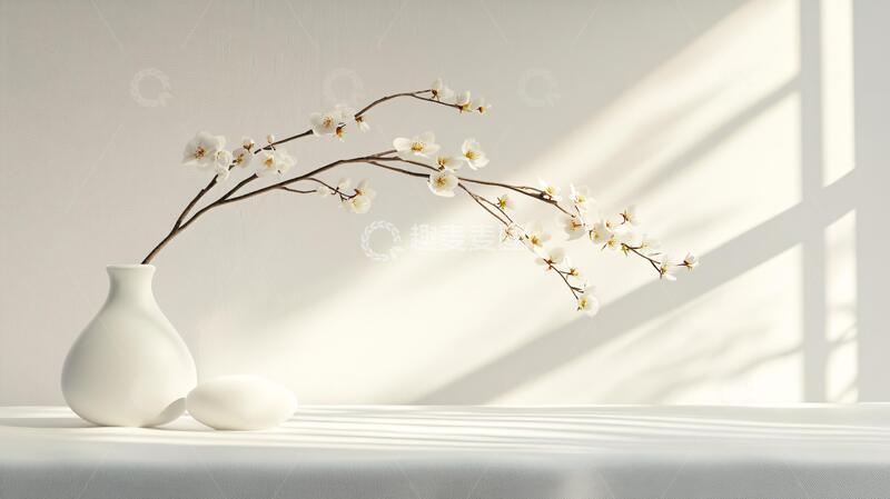 高清大图下载【趣麦麦图】窗台上的腊梅花