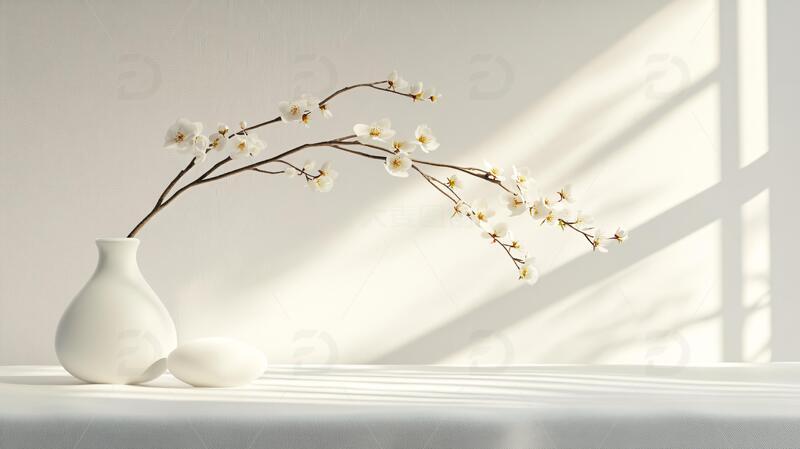 窗台上的腊梅花