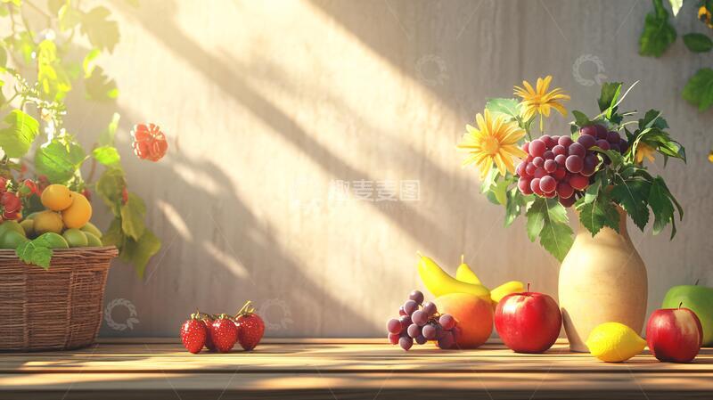 高清大图下载【趣麦麦图】阳光下的水果17