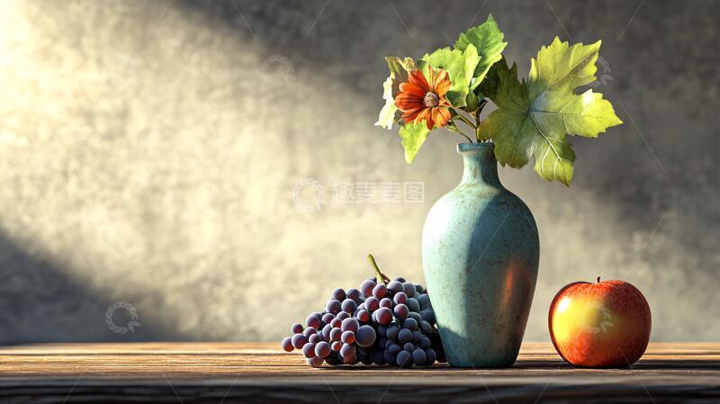 高清大图下载【趣麦麦图】葡萄场景图葡萄静物水果1