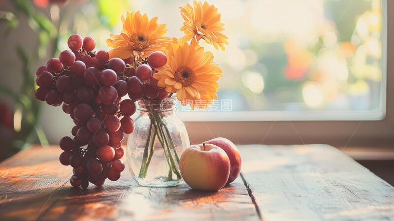 高清大图下载【趣麦麦图】阳光下的水果15