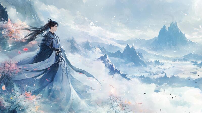 高清大图下载【趣麦麦图】古风武侠古风游戏背景